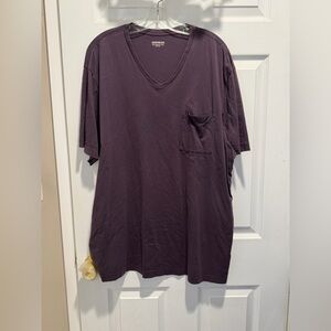 Goodthreads Purple V Neck Tee